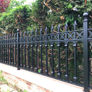 ROYAUME-UNI balustrade de balcon en fer forgé avec <span class=keywords><strong>gros</strong></span> post - Product Image 1
