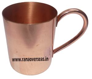 Tasse à boire en cuivre pur pour la maison, les restaurants, les hôtels, les fêtes et le Bar, avec le Mule de moscou en argent - Product Image 3