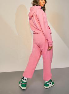 2021, chándal Unisex de 2 piezas, pantalones cortos de invierno con capucha, ropa deportiva, conjuntos de chándal de talla grande, venta al por mayor, trajes para correr para mujer - Product Image 4