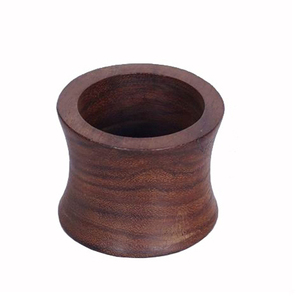 Anillo de madera para servilletas de Navidad, decoración de mesa de fiesta, elegante, liso, hecho a mano - Product Image 4