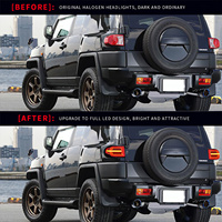 Ard'aquarium — feu arrière pour FJ cruiser, phare à LED avec assemblage séquentiel de Signal de direction, Plug and Play, 2007-2015