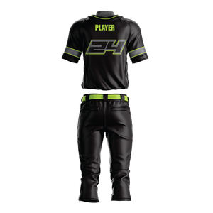 Uniforme de béisbol de sublimación personalizado de la Mejor calidad | Jersey de béisbol de poliéster 100% al por mayor | Ropa de béisbol de equipo personalizado - Product Image 2