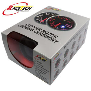 เกจวัดระดับน้ำมันเชื้อเพลิง 60 มม. รุ่น Race Tech พร้อมฟังก์ชันเตือน 12 โวลต์ สำหรับรถยนต์ - Product Image 6