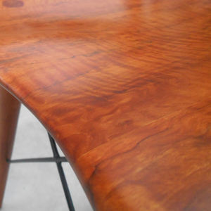 Longan-Silla de comedor de madera sólida, asiento de escritorio lateral para oficina, diseño simple clásico natural, OEM, personalizada, para hotel y casa, venta al por mayor - Product Image 4