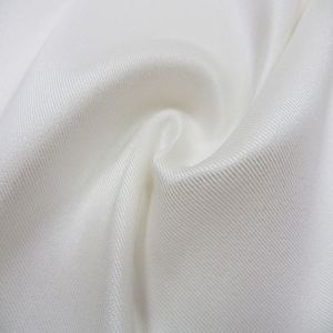 LCSH1023 Taiwan 240gsm 2 Way Stretch Polyester Fashion Twill Bridal Wedding Dress and Gown Heavy Mikado Fabric