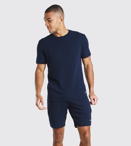 ชุดเสื้อยืดและกางเกงขาสั้นแบบเข้าชุด,เสื้อผ้าผู้ชายแบบเลือกได้ - Product Image 3