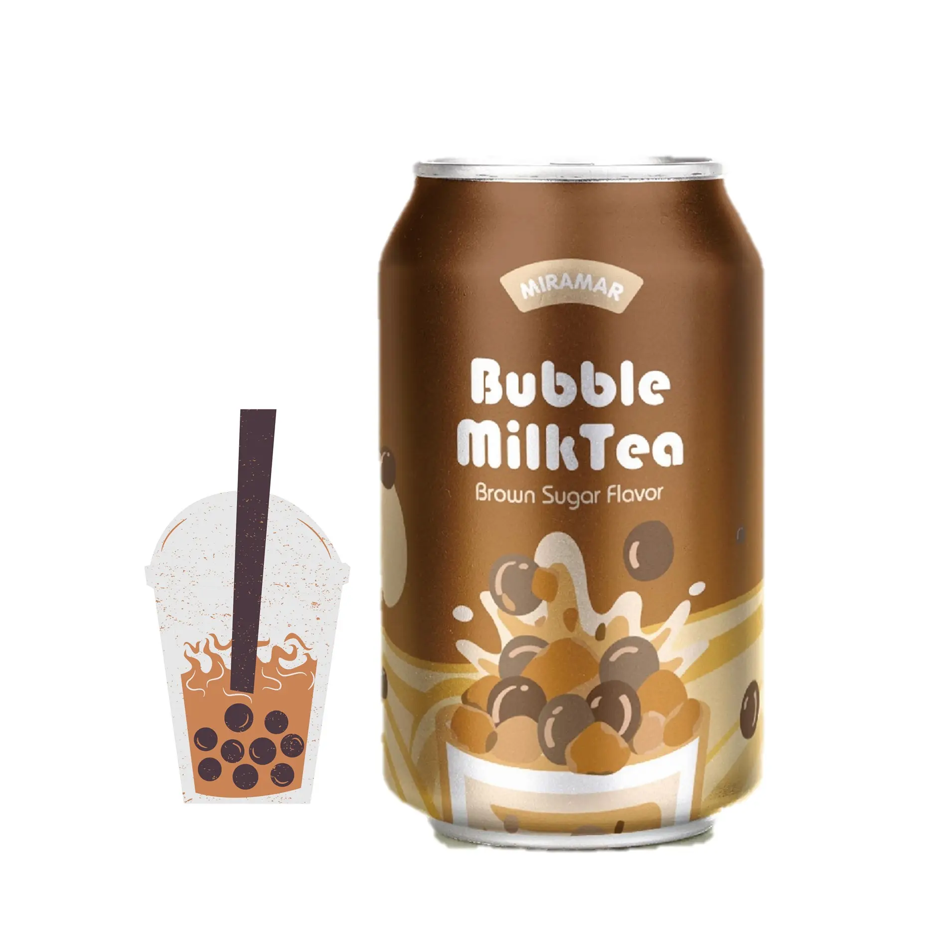 Taiwanese Street Food Bubble Milk Tea Summer drinks OEM