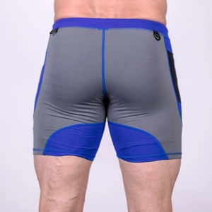 Men's Compression Base <b>Layer</b> Fitness Yoga Wear 2026 Design Breathable Anti-Wrinkle <b>Mid</b> Waist Quick Dry Performance Solid Shorts - Product Image 4