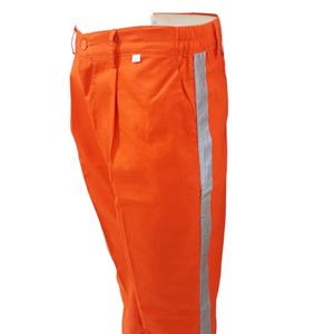 Factory Direct Supply Unisex Flame-Retardant Reflective Cotton Work Trousers-China Manufacturer - Product Image 3