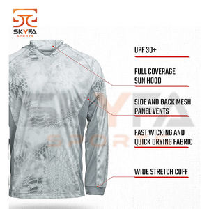 Jersey de pesca hecho a medida, jersey de pesca con diseño y logo, producto en oferta - Product Image 3