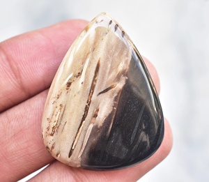 Meilleure qualité!!, qualité supérieure Cabochon de racine de palmier en milieu naturel, pierre précieuse ample, Agate de palmier - Product Image 4