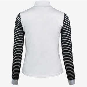 Shemax 2024 OEM แฟชั่นใหม่ผลิตในปากีสถานคุณภาพสูงขี่ม้าผู้หญิงแขนยาวเสื้อพร้อมแขนตาข่าย - Product Image 6