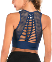 Soutien-gorge de yoga léger et respirant de haute qualité, dos nageur, sans bretelles, pour le fitness, grandes tailles, vente en gros