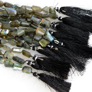 Cuentas de cristal de labradorita para decoración, cuentas de jaspe, collar, bolitas de vidrio galvanizado, hilo de cuentas sueltas, 108 - Product Image 5