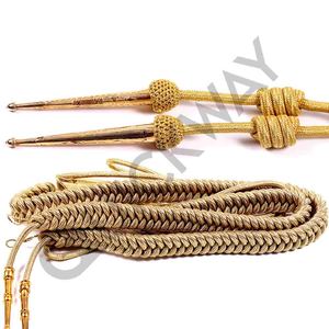 QUICK WAY INDUSTRIES สายสะพายเครื่องแบบสีทองสำหรับงานพิธีการ  แบบเส้นเดี่ยว  สั่งทำได้  ขายส่งจำนวนมาก - Product Image 6