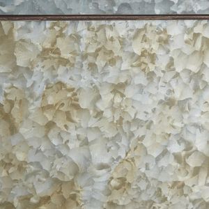 Poche murale demi-ronde en métal galvanisé au design mural, parfaite pour la décoration intérieure et extérieure de la maison - Product Image 6