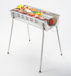 GREEN LIFE CBS-650STN Innovador Juego de Parrilla para Barbacoa de Acero Inoxidable Cromado 2021, Ajustable para Fiestas en el Jardín al Aire Libre, Ahumador - Product Image 4