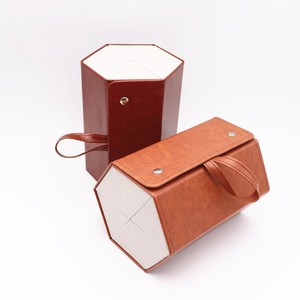 Boîte de rangement <span class=keywords><strong>pour</strong></span> <span class=keywords><strong>lunettes</strong></span> de soleil, étui de mode PU multicouche 6 fentes Triangle pliable boîte de rangement <span class=keywords><strong>pour</strong></span> <span class=keywords><strong>lunettes</strong></span> - Product Image 2