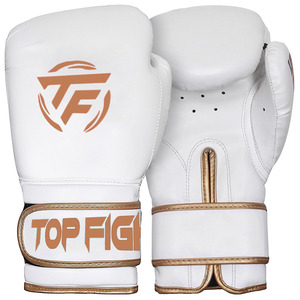 Ventas calientes Guantes de boxeo con cordones Guantes de competición de boxeo de buena calidad Correa de muñeca ajustable Guantes de boxeo hechos a medida - Product Image 1