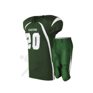 Uniformes de Football américain sublimation, nouveaux modèles, vente en gros, imprimés personnalisés, uniformes respirants et à séchage rapide - Product Image 5