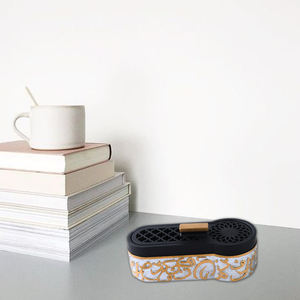 เครื่องหอมธูปไม้ที่ทำด้วยมือมีความเงางามสูงเครื่องหอมธูป Arabic bakhoor สำหรับการเผาธูปถ่าน - Product Image 2