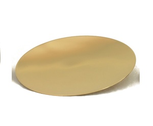 Assiette avec support en laiton, fournitures d'église, fournitures d'enterrement du monde cuivreux en inde - Product Image 6