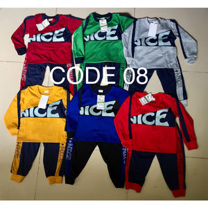 Traje Infantil a Juego de Color, Trajes de Ropa Infantil con Estampado, Traje de Niño - Product Image 4