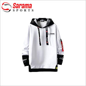 Sweat-shirt pas cher en ligne avec. Streetwear surdimensionné vierge de haute qualité en éponge française épaisse 100% coton pour hommes - Product Image 1