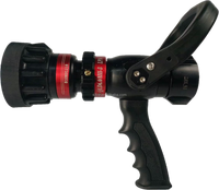 Buse de brouillard avec 3 positions pour la buse de tuyau de feu, de couleur rouge et noir, sélectionnable, pistolet