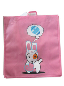 Bolsa de Compras Pequeña Reutilizable Ecológica de Polipropileno No Tejido Hecha en Vietnam, con Diseño de Dibujos Animados, Correa para el Hombro y Logotipo Personalizado - KIM DUC - Product Image 2