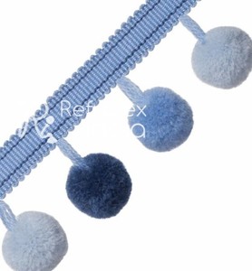 Supplier Of <b>Pom</b> <b>Pom</b> Fringe Home Garment Decoration <b>Pom</b> <b>Pom</b> Fringe With Best Quality and Low Price - Product Image 1