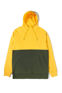 Sudadera con capucha lisa con parche de chenilla personalizado de buena calidad para hombres y mujeres 100% algodón diferentes colores para la temporada de otoño - Product Image 3