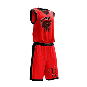Ensembles d'uniformes de basketball unisexes, maillots de sport personnalisés avec des caractéristiques antibactériennes, séchage rapide et respirantes, tailles plus grandes disponibles - Product Image 5