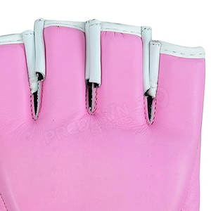 Meilleurs gants d'entraînement MMA en cuir de vachette personnalisés Poinçonnage en cuir véritable disponible 8oz 6oz Gymnases OEM ODM Logo privé Design - Product Image 6