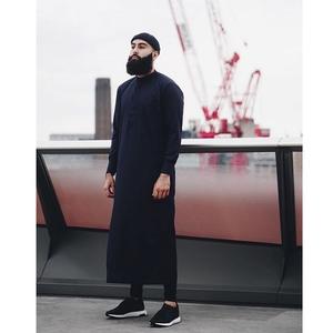 Mosaajm — robe longue Jubbah Thobe pour hommes, arabe, 2021, 2022 styles de tobe, modèles, stylistes, usine garçons, robe abaya, 1124 - Product Image 4