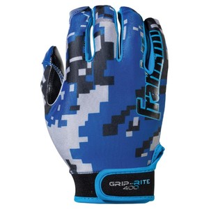 Los últimos guantes de fútbol americano hechos a medida de alta calidad 2023 para equipos de clubes aceptan color de tamaño personalizado y diseño de logotipo - Product Image 4