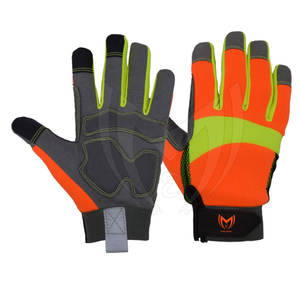 Gants de sécurité en cuir de vachette robustes, imperméables, antidérapants, anti-chocs, légers, confortables, pour un usage quotidien, gants de travail - Product Image 4