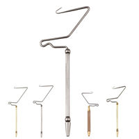 Whip Finishers Stainless Steel Fly Fishing Tying Tool with Brass & Bamboo for Lake River Stream Use