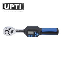 Llave Dinamométrica Digital Automotriz de Alta Calidad Fabricada en Taiwán por UPTI, Mango de Trinquete de 3/8 Pulgadas, Material CR-V, Capacidad de Mordaza de 1 3/8, 60N-m