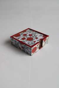 Ensemble de sous-verres de forme carrée imprimée en MDF de haute qualité avec support maison et ustensiles de cuisine ustensiles de cuisine de fête d'anniversaire personnalisés utilisés - Product Image 4