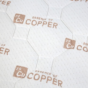 Colchones de espuma viscoelástica de cobre personalizados, colchón de embalaje al vacío de alta densidad de látex para masaje hipoalergénico con cuña de resorte - Product Image 6