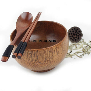 Cuenco de madera esmaltado blanco de lujo, hecho a mano en India, de gran calidad, para pedidos al por mayor, para servir en restaurantes, cuencos modernos de madera esmaltada - Product Image 2