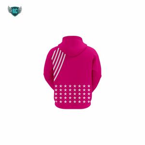 Sweat à capuche de sport personnalisé bleu sarcelle avec fermeture éclair complète et logos imprimés pour l'entraînement et les vêtements d'équipe - Product Image 6