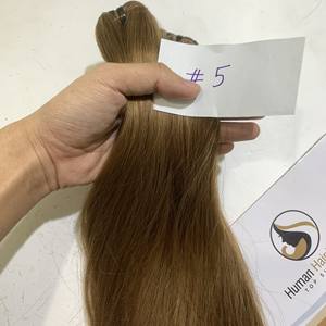 ซัพพลายเออร์ชั้นนำ #5สีผ้าเครื่องผมกระดูกตรงมนุษย์ผม8-34นิ้วความยาวหนังกำพร้าชิดผม - Product Image 2