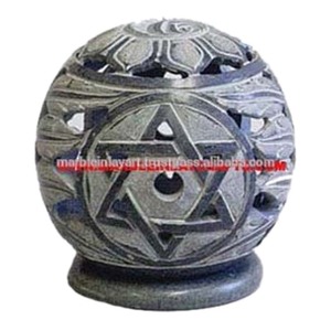 Magníficos Portavelas de Piedra Jabonosa - Product Image 1