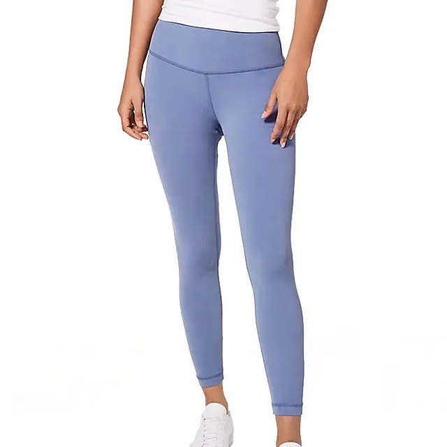 Womans Fitness Gym Tights Inside Pocket Custom Logo Nylon Compression High Waist Women Yoga Pants Leggings