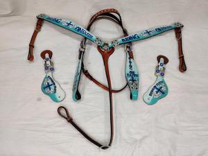 Ensemble de selles occidentales en cuir véritable de haute qualité Y & Z rênes de collier de poitrine de selle de saut de qualité supérieure-Prix de gros - Product Image 5