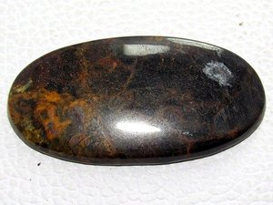 เพียเทอร์ไซต์พลอยทรงรีอัญมณีหลวมขัดมันเรียบทำให้เครื่องประดับขัดผิวด้วยหินธรรมชาติ - Product Image 2