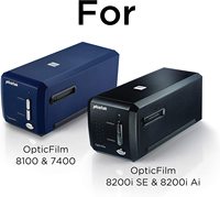 Soportes para diapositivas Plustek de 2 x 35 mm (positivas), solo para uso con OpticFilm serie 72~82 (7400, 7500i, 7600i, 8100, 8200i)