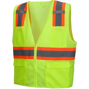 Professional Manufacturer High Quality Reflective Safety Vest With Custom Logo Net Fabric For Safety Vests